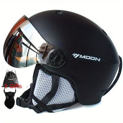 VierraSol | Casco de Esquí de Calidad Otoñal con Partes Desmontables – Seguro y Cómodo para Actividades al Aire Libre