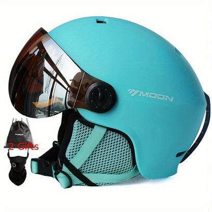 VierraSol | Casco de Esquí de Calidad Otoñal con Partes Desmontables – Seguro y Cómodo para Actividades al Aire Libre