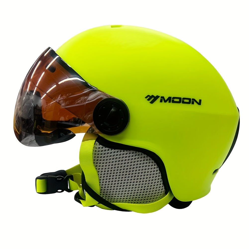 VierraSol | Casco de Esquí de Calidad Otoñal con Partes Desmontables – Seguro y Cómodo para Actividades al Aire Libre