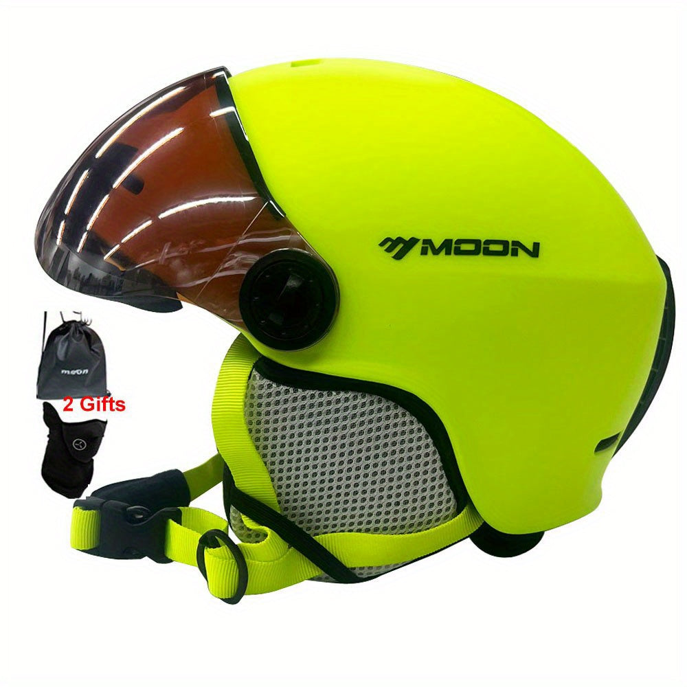 VierraSol | Casco de Esquí de Calidad Otoñal con Partes Desmontables – Seguro y Cómodo para Actividades al Aire Libre