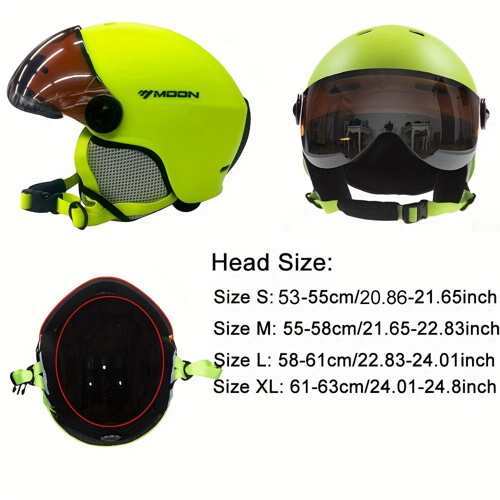 VierraSol | Casco de Esquí de Calidad Otoñal con Partes Desmontables – Seguro y Cómodo para Actividades al Aire Libre