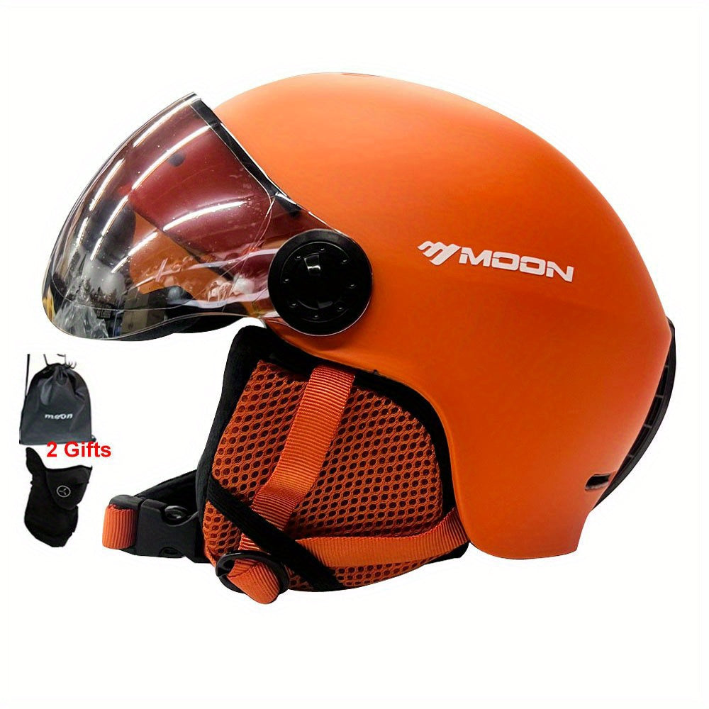 VierraSol | Casco de Esquí de Calidad Otoñal con Partes Desmontables – Seguro y Cómodo para Actividades al Aire Libre