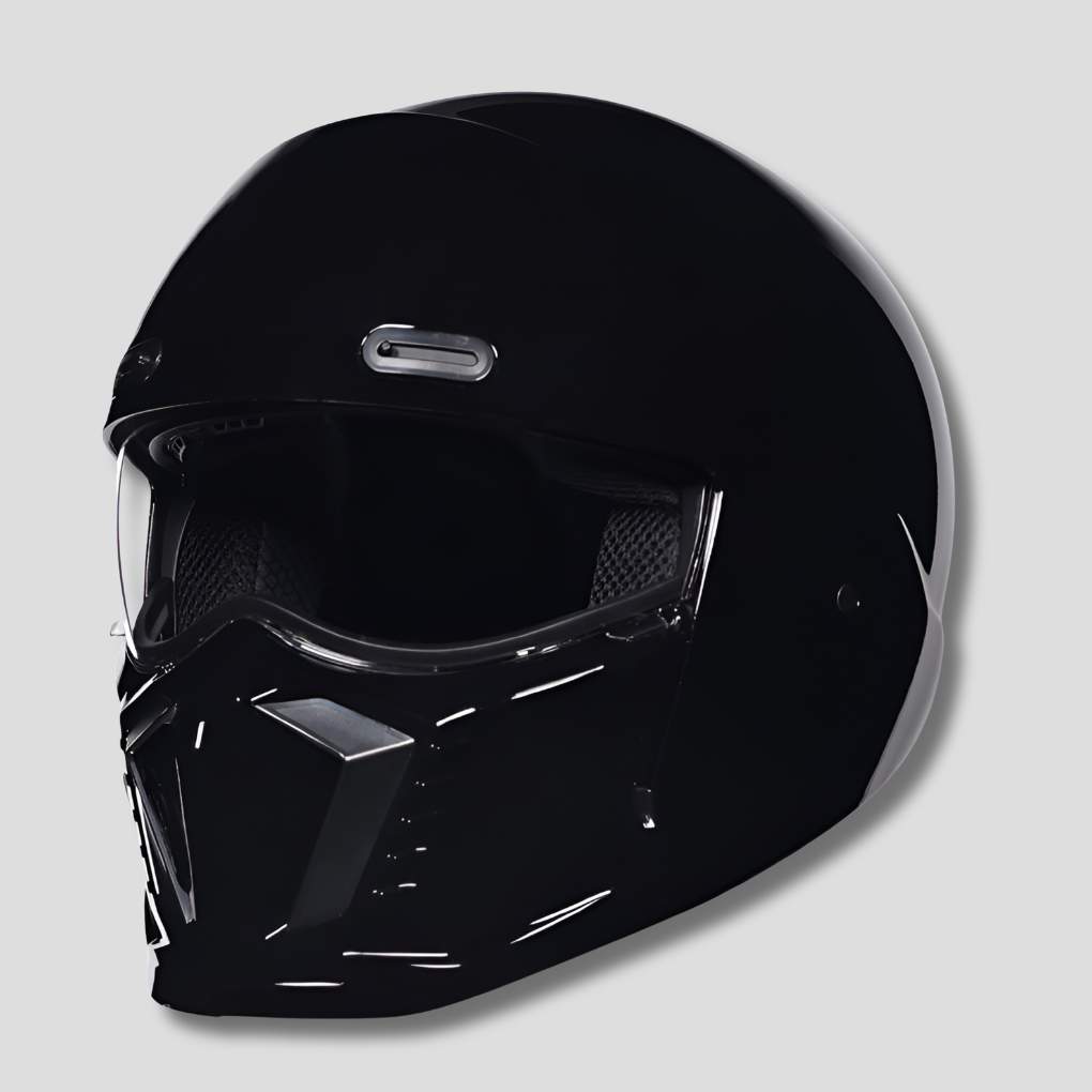VierraSol | Casco de Motocicleta de Cara Completa con Protector de Barbilla Integrado