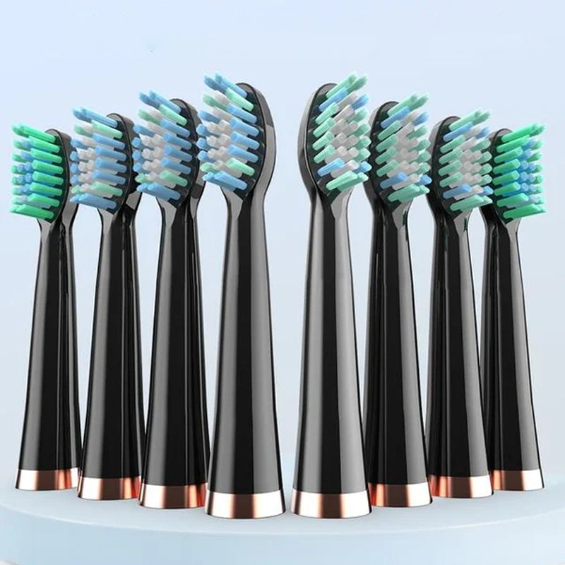 VierraSol | Cepillo de Dientes Eléctrico Sónico | 6 Modos y Resistente al Agua IPX7 | Blanco, Negro, Rosa