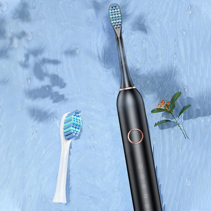 VierraSol | Cepillo de Dientes Eléctrico Sónico | 6 Modos y Resistente al Agua IPX7 | Blanco, Negro, Rosa