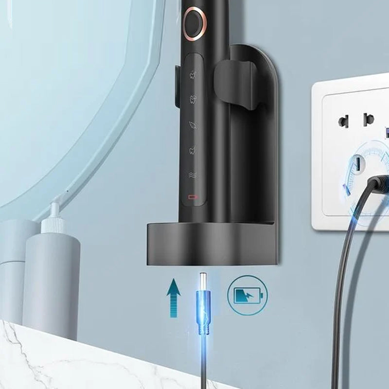 VierraSol | Cepillo de Dientes Eléctrico Sónico | 6 Modos y Resistente al Agua IPX7 | Blanco, Negro, Rosa