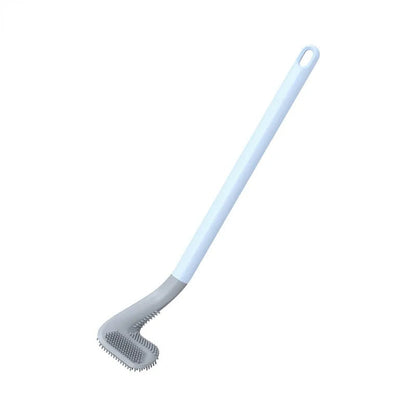 VierraSol | Cepillo de Inodoro Flexible con Cabeza en Forma de L