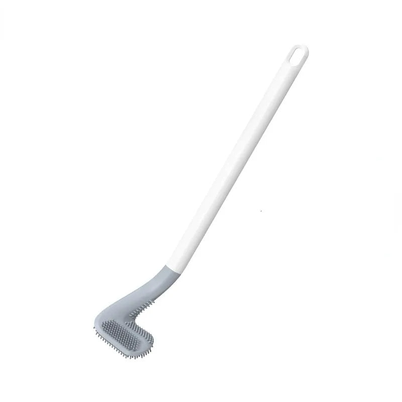 VierraSol | Cepillo de Inodoro Flexible con Cabeza en Forma de L
