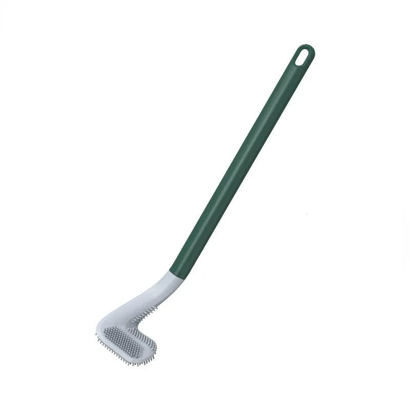 VierraSol | Cepillo de Inodoro Flexible con Cabeza en Forma de L
