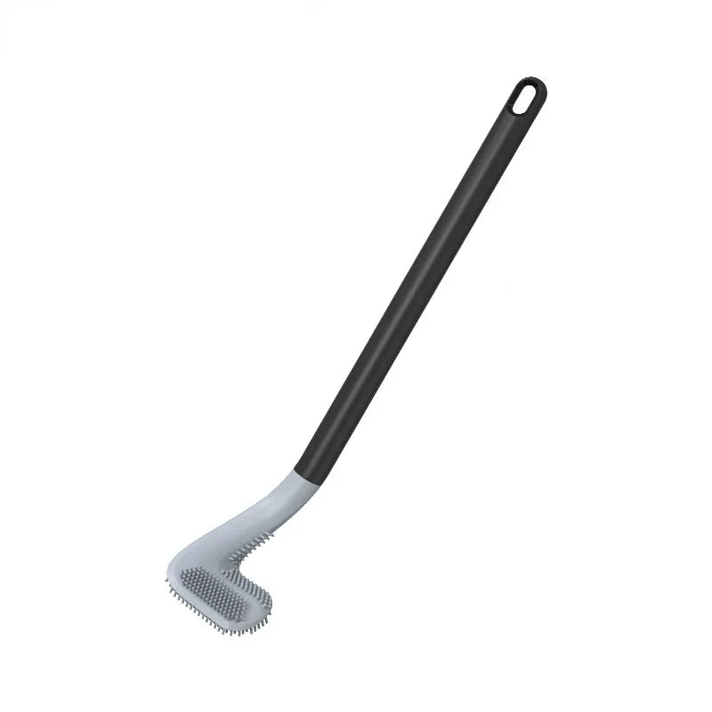 VierraSol | Cepillo de Inodoro Flexible con Cabeza en Forma de L