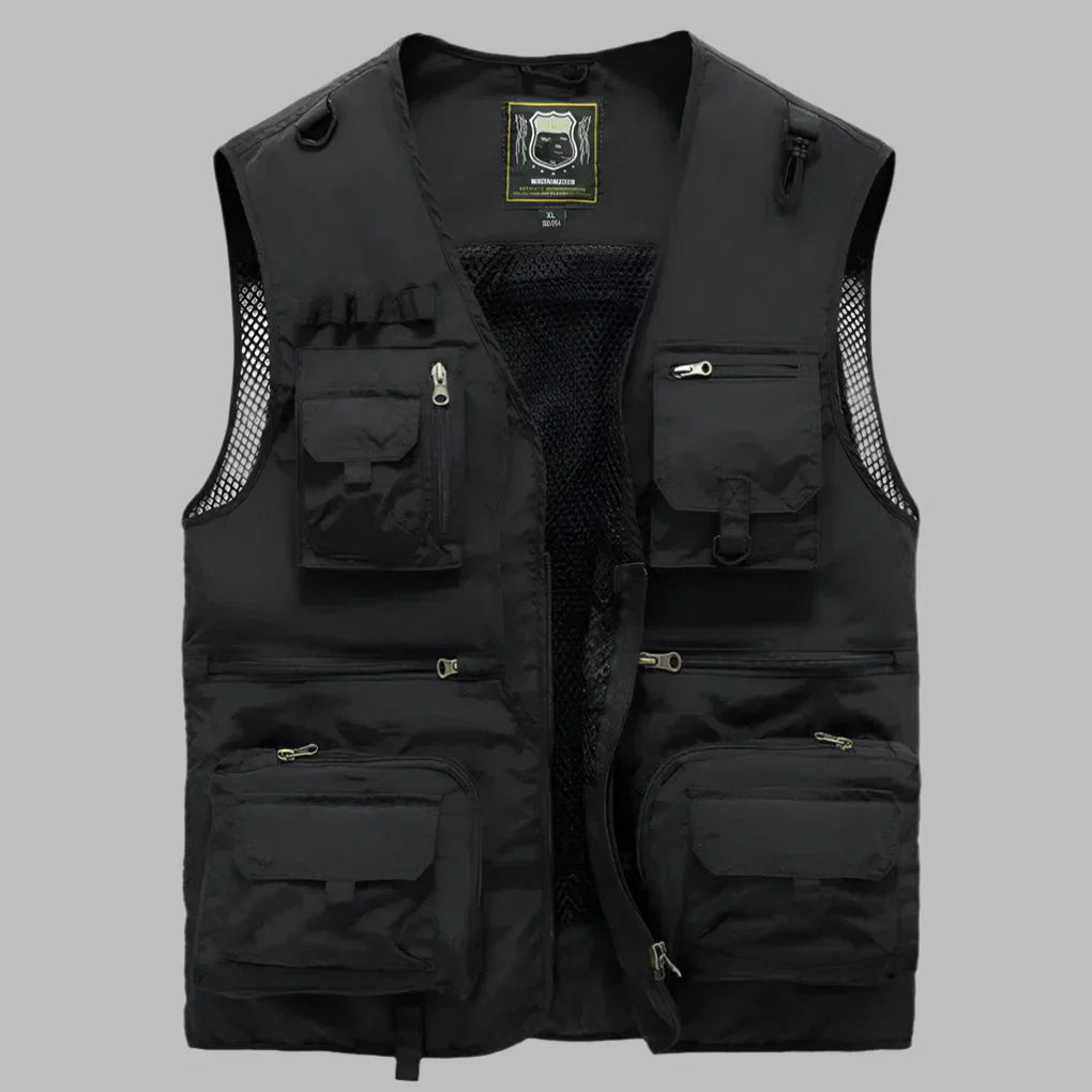 VierraSol | Chaleco de Carga Multi-Bolsillo para Hombre