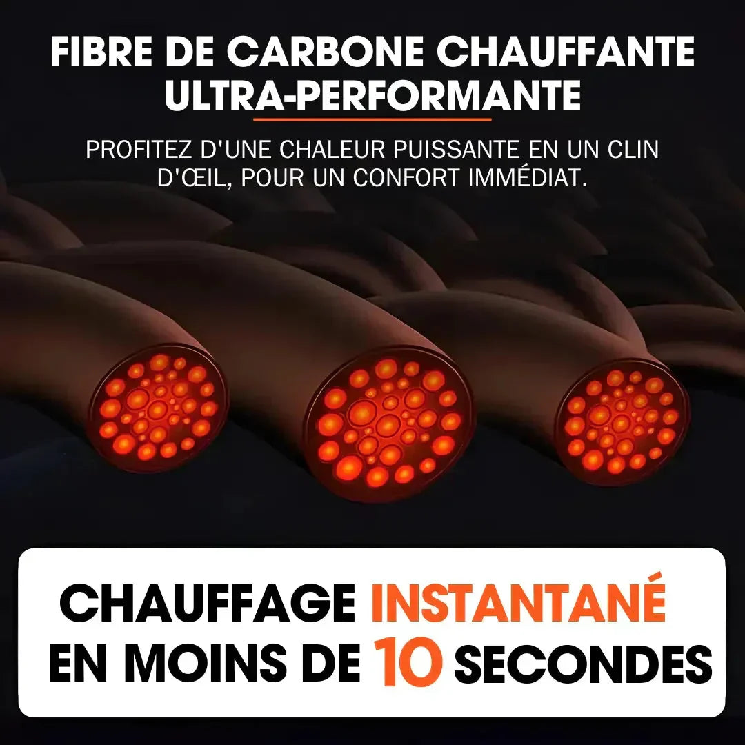 VierraSol | Chaleco Térmico para Mujeres con Doble Control y 9 Zonas de Calor – Comodidad y Calidez para Cada Temporada