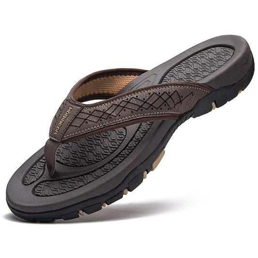 VierraSol | Chanclas Ortopédicas para Hombre con Correa Geométrica