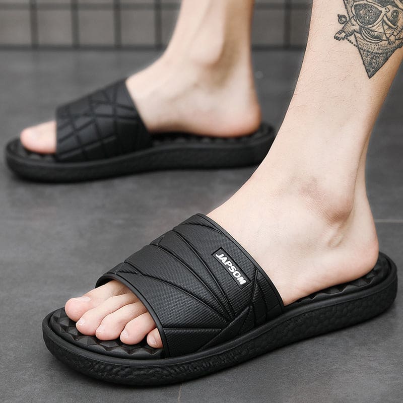 VierraSol | Chanclas Ortopédicas para Hombre con Correa Geométrica