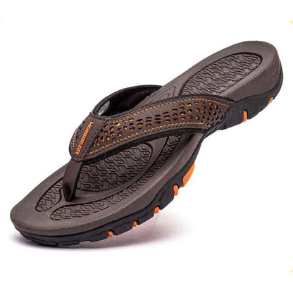 VierraSol | Chanclas Ortopédicas para Hombre con Correa Geométrica