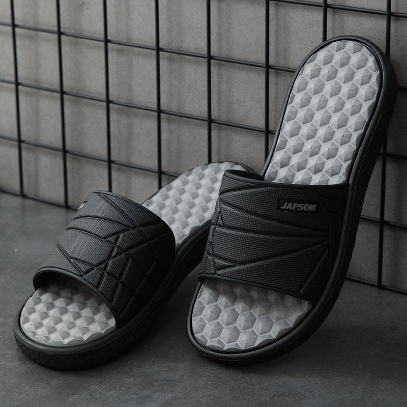 VierraSol | Chanclas Ortopédicas para Hombre con Correa Geométrica
