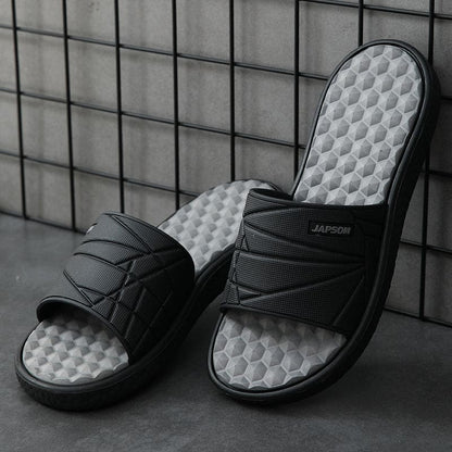 VierraSol | Chanclas Ortopédicas para Hombre con Correa Geométrica