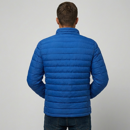 VierraSol | Chaqueta Acolchada para Hombre con Cuello Alto