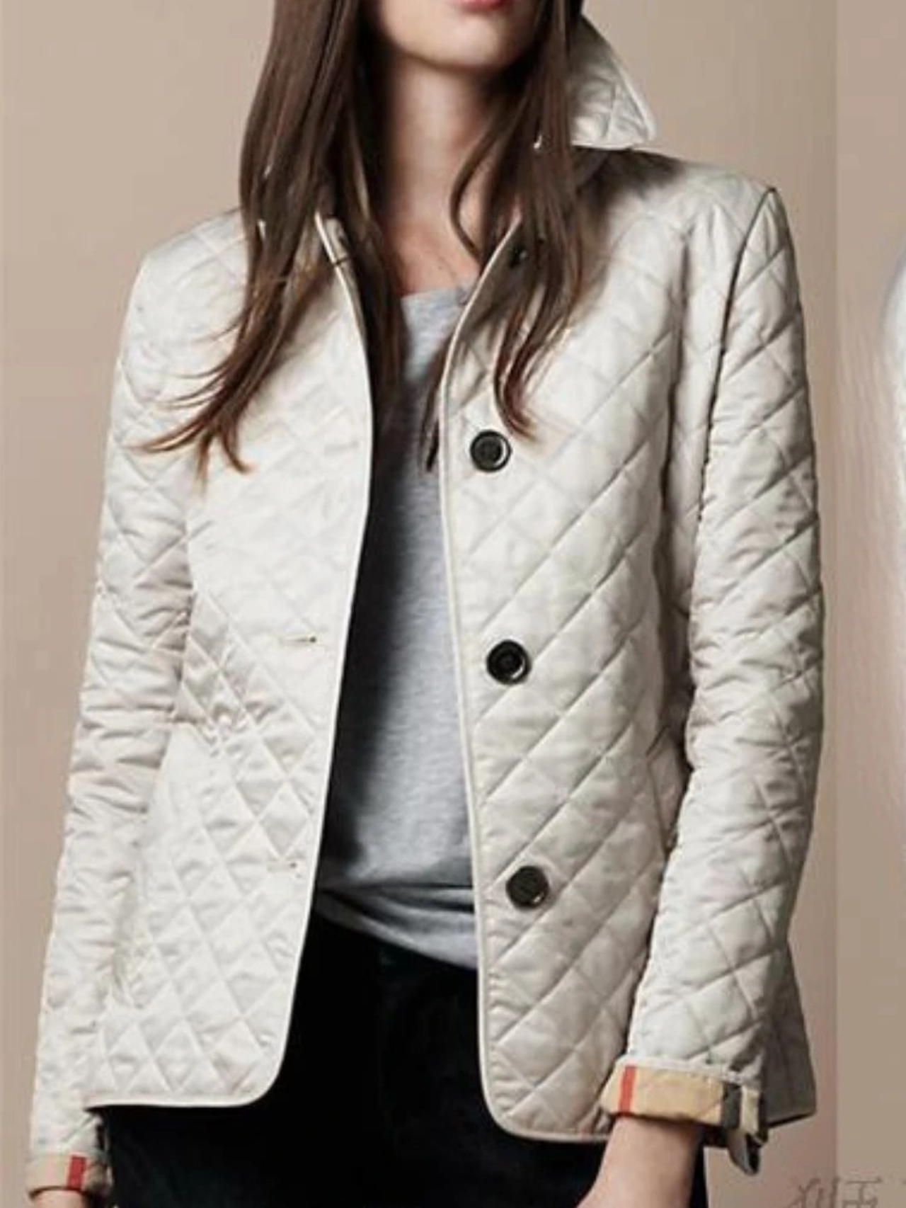 VierraSol | Chaqueta Acolchada para Mujeres con Cuello Caído
