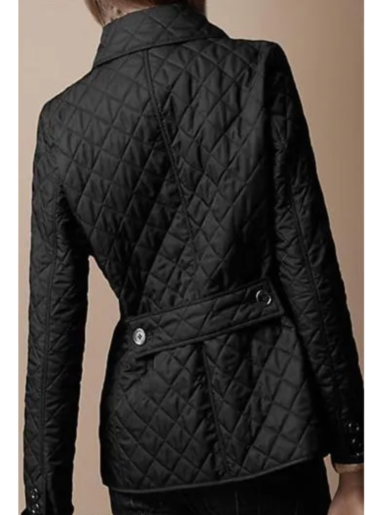 VierraSol | Chaqueta Acolchada para Mujeres con Cuello Caído