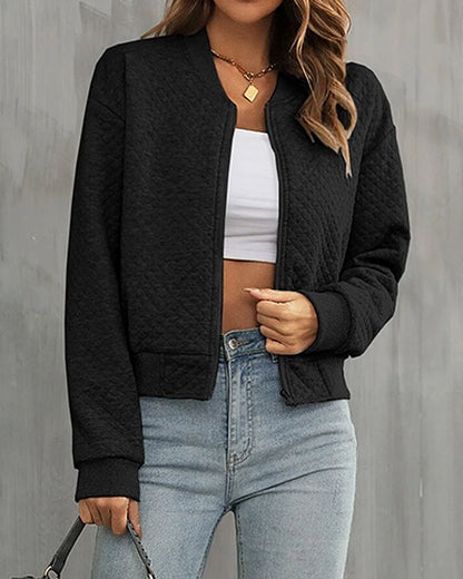VierraSol | Chaqueta Bomber Acolchada para Mujeres