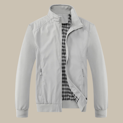 VierraSol | Chaqueta Bomber para Hombre con Cuello Alto