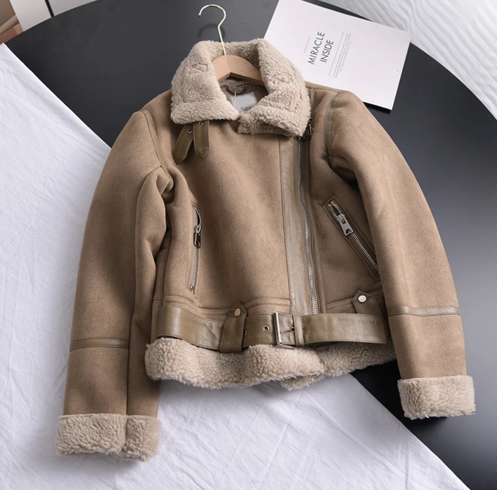 VierraSol - Chaqueta de Cuero Edge