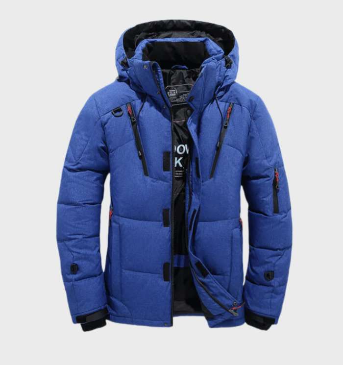 VierraSol | Chaqueta de Invierno para Hombre con Capucha y Acolchado