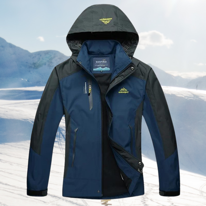 VierraSol | Chaqueta Exterior Impermeable para Mujeres con Capucha