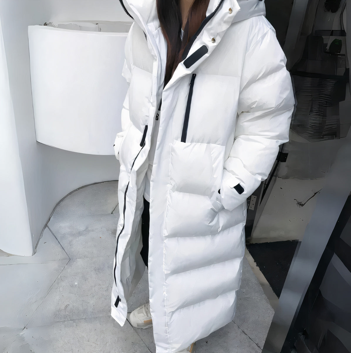 VierraSol | Chaqueta Larga Impermeable y Cortaviento
