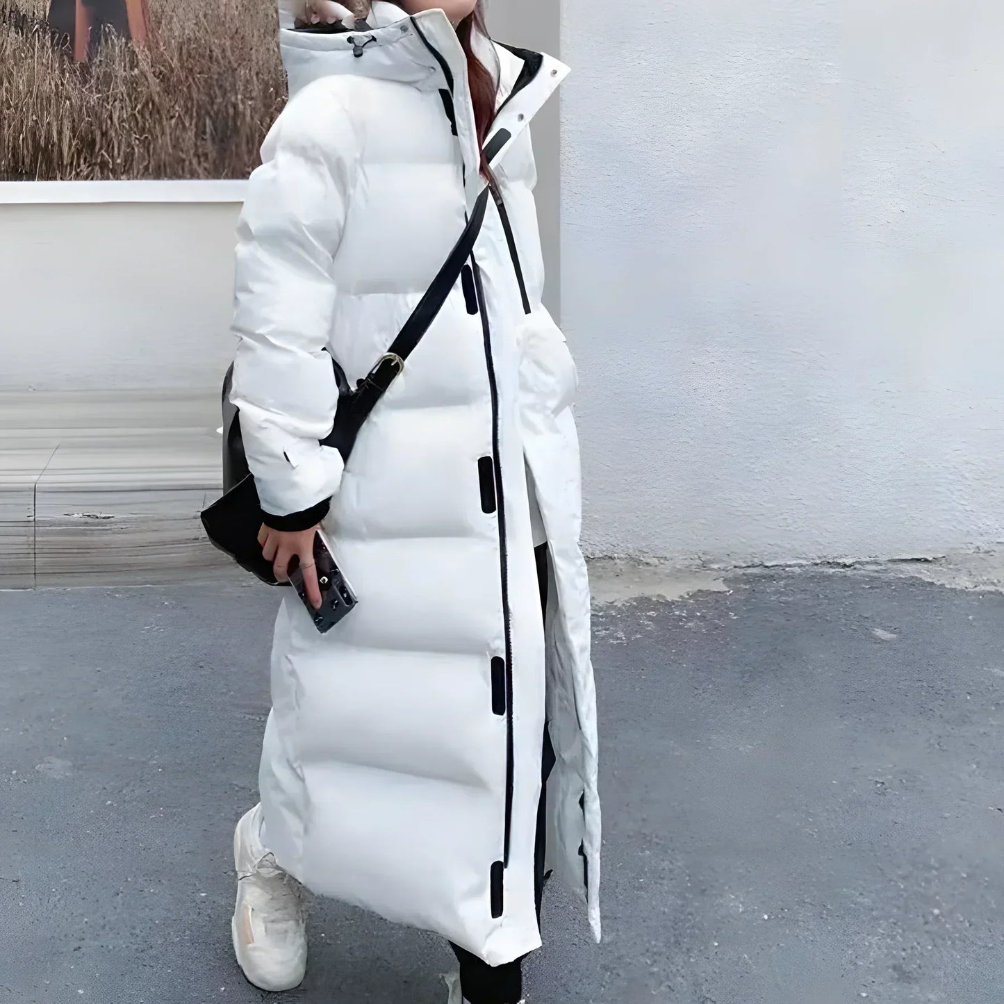 VierraSol | Chaqueta Larga Impermeable y Cortaviento