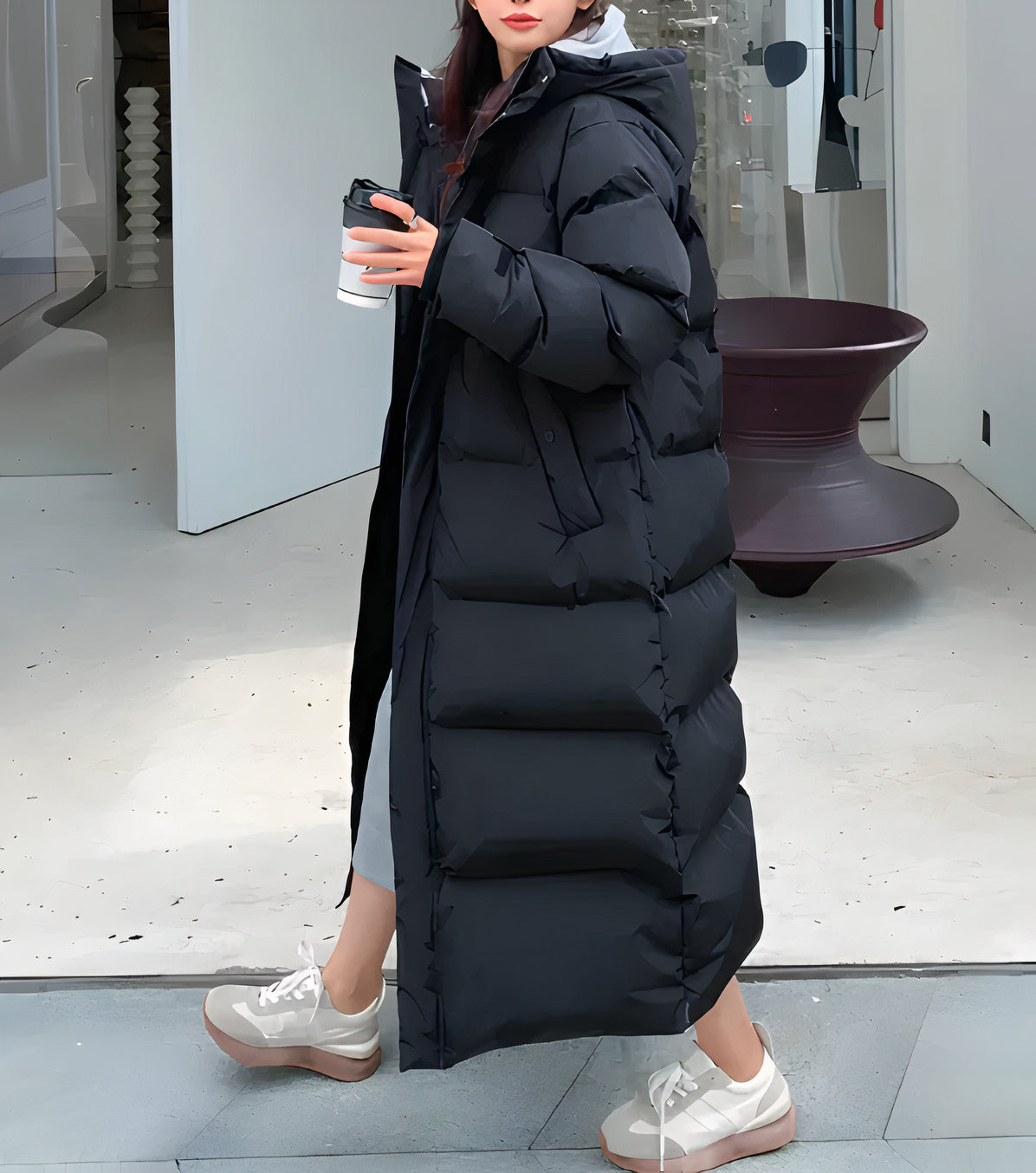 VierraSol | Chaqueta Larga Impermeable y Cortaviento