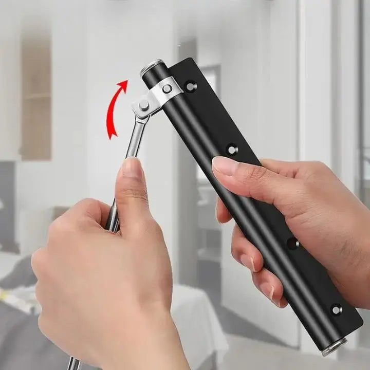 VierraSol | Cierre de Puerta Automático – Acero Inoxidable, Silencioso, Fácil Instalación
