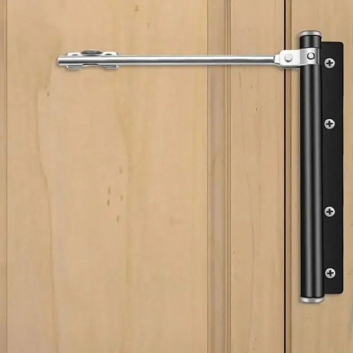 VierraSol | Cierre de Puerta Automático – Acero Inoxidable, Silencioso, Fácil Instalación