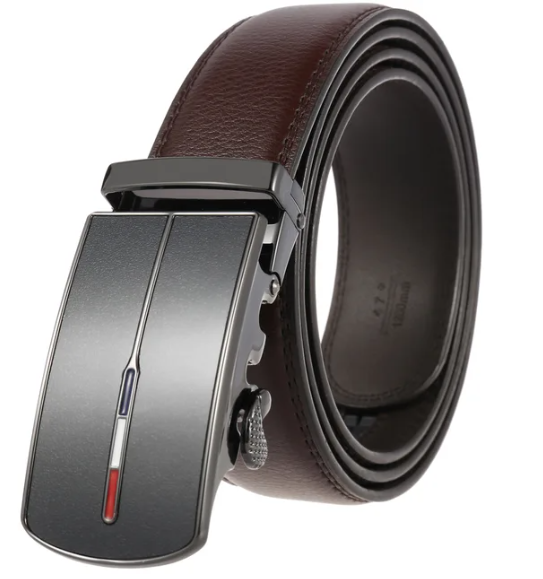 VierraSol | Cinturón de lujo elegante para hombres con hebilla automática
