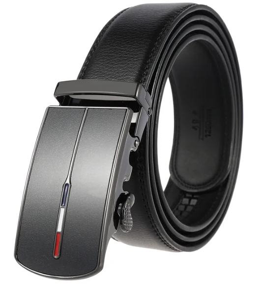 VierraSol | Cinturón de lujo elegante para hombres con hebilla automática