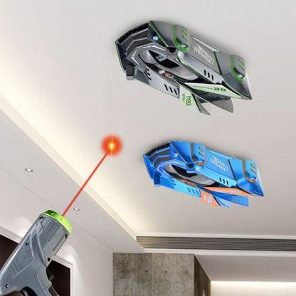VierraSol | Coche RC de escalada en pared controlado por láser para niños