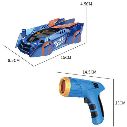 VierraSol | Coche RC de escalada en pared controlado por láser para niños