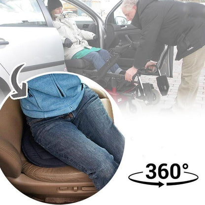 VierraSol | Cojín Giratorio TurnEase 360° – Cojín Giratorio Cómodo para Coche, Oficina y Hogar