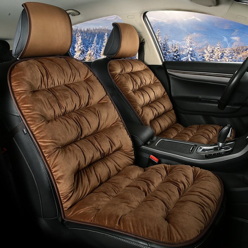 VierraSol | Cojines para Asientos | Silla de coche super suave y transpirable para el viaje en coche más cómodo