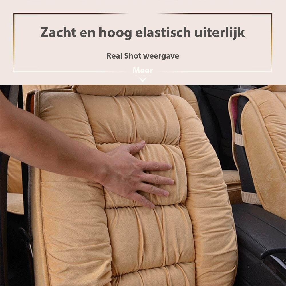 VierraSol | Cojines para Asientos | Silla de coche super suave y transpirable para el viaje en coche más cómodo