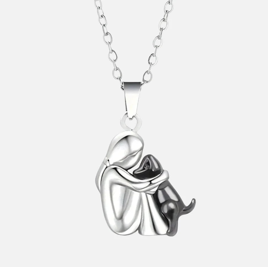 VierraSol | Collar PawHeart – Joyería para Amantes de los Perros con Huella