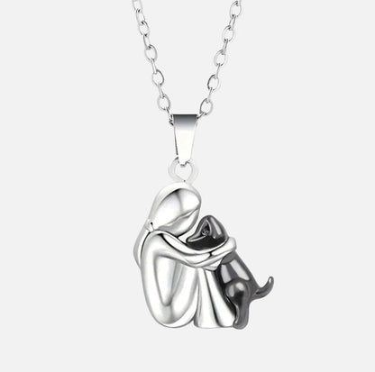 VierraSol | Collar PawHeart – Joyería para Amantes de los Perros con Huella