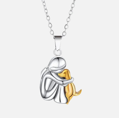 VierraSol | Collar PawHeart – Joyería para Amantes de los Perros con Huella