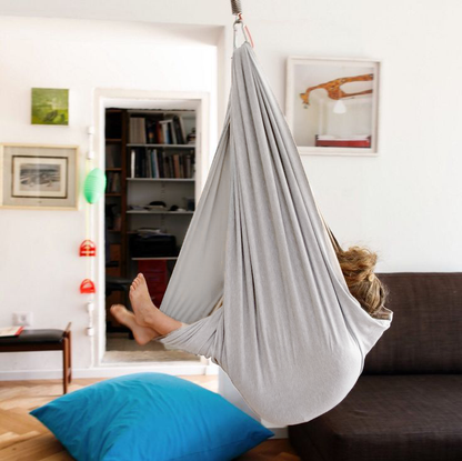 VierraSol | Columpio Sensorial CalmGlide para Niños – Hamaca de Terapia Interior para Calma, Concentración y Confianza