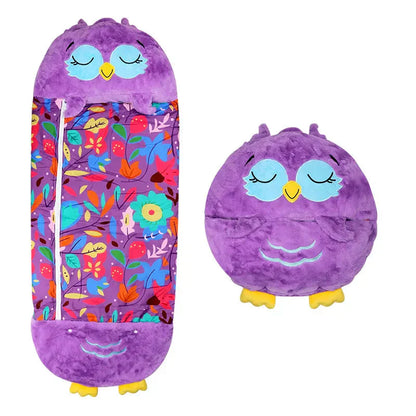 VierraSol | Combo de Saco de Dormir de Peluche y Juguete para Niños