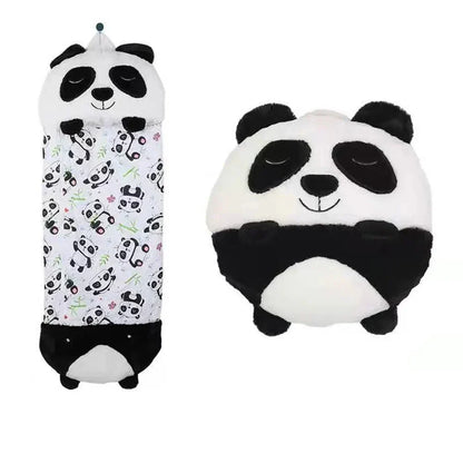 VierraSol | Combo de Saco de Dormir para Niños y Juguete de Peluche
