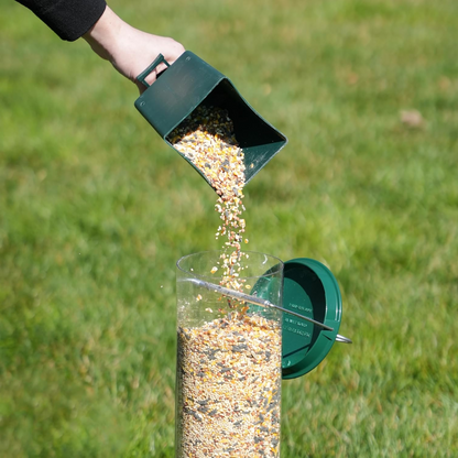 VierraSol | Comedero para Aves a Prueba de Ardillas con Múltiples Puertos de Alimentación