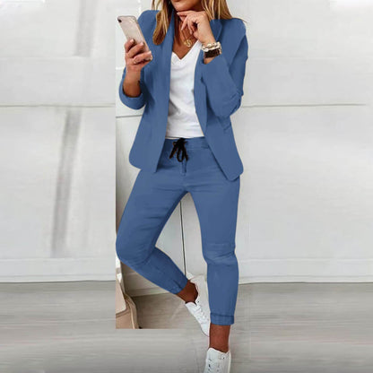 VierraSol - Conjunto de Blazer Elegante y Cómodo