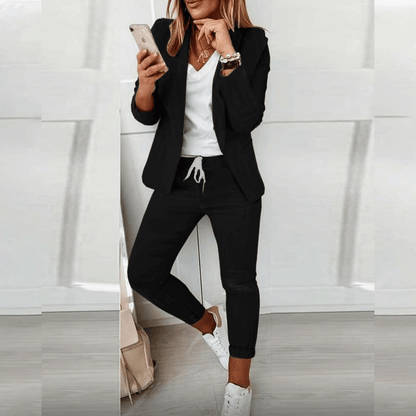 VierraSol - Conjunto de Blazer Elegante y Cómodo